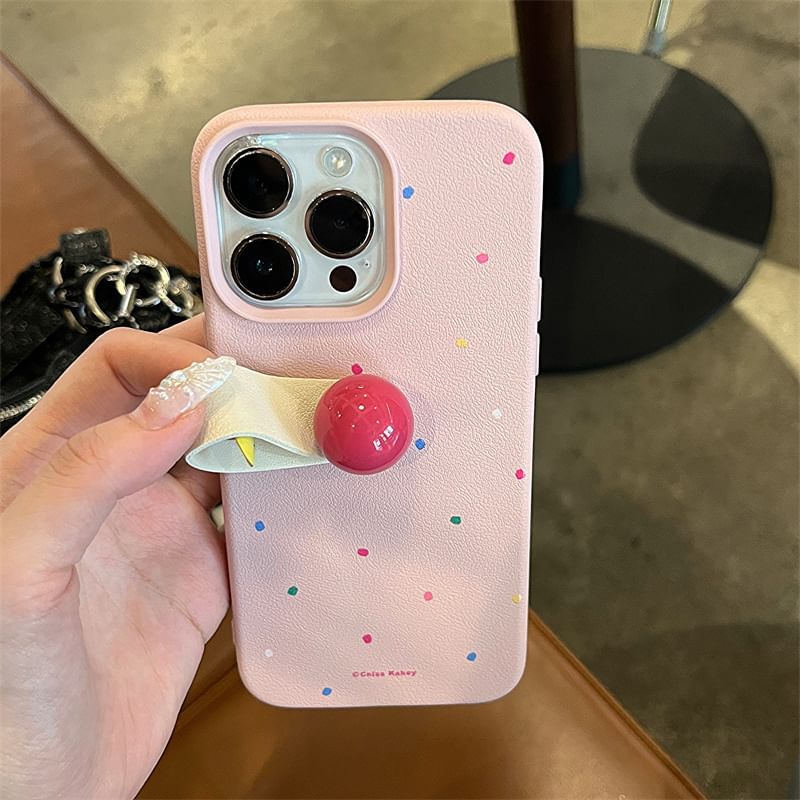 Phone Case Strap Finger Dotted