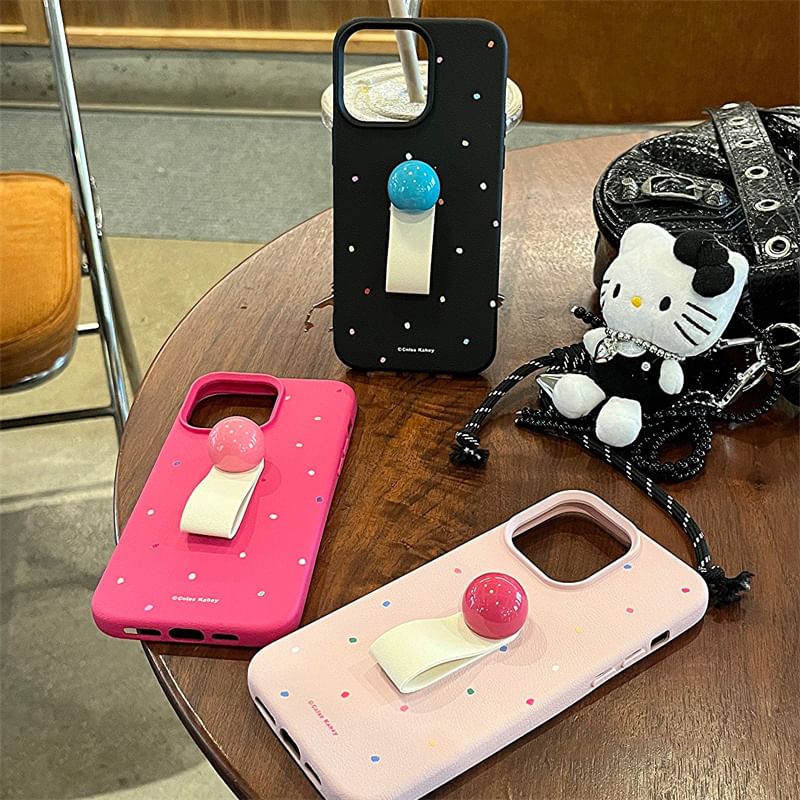 Phone Case Strap Finger Dotted