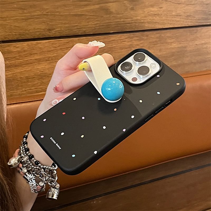 Phone Case Strap Finger Dotted
