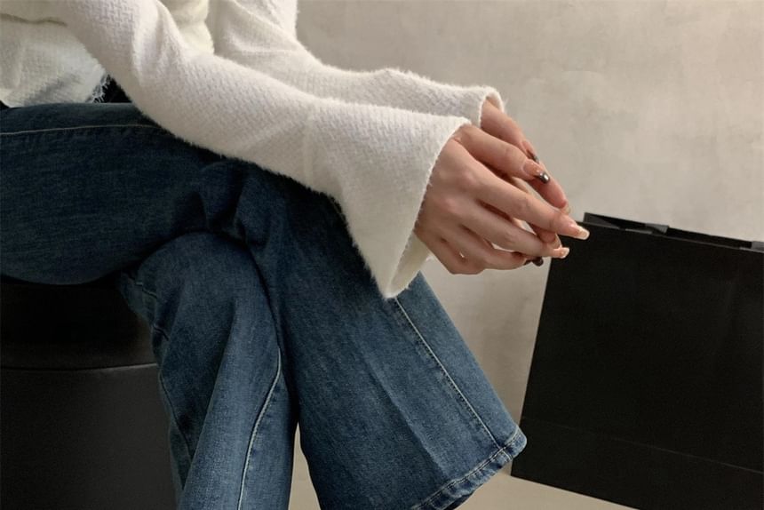 Mary Chunky Heel Square-Toe Jane Shoes