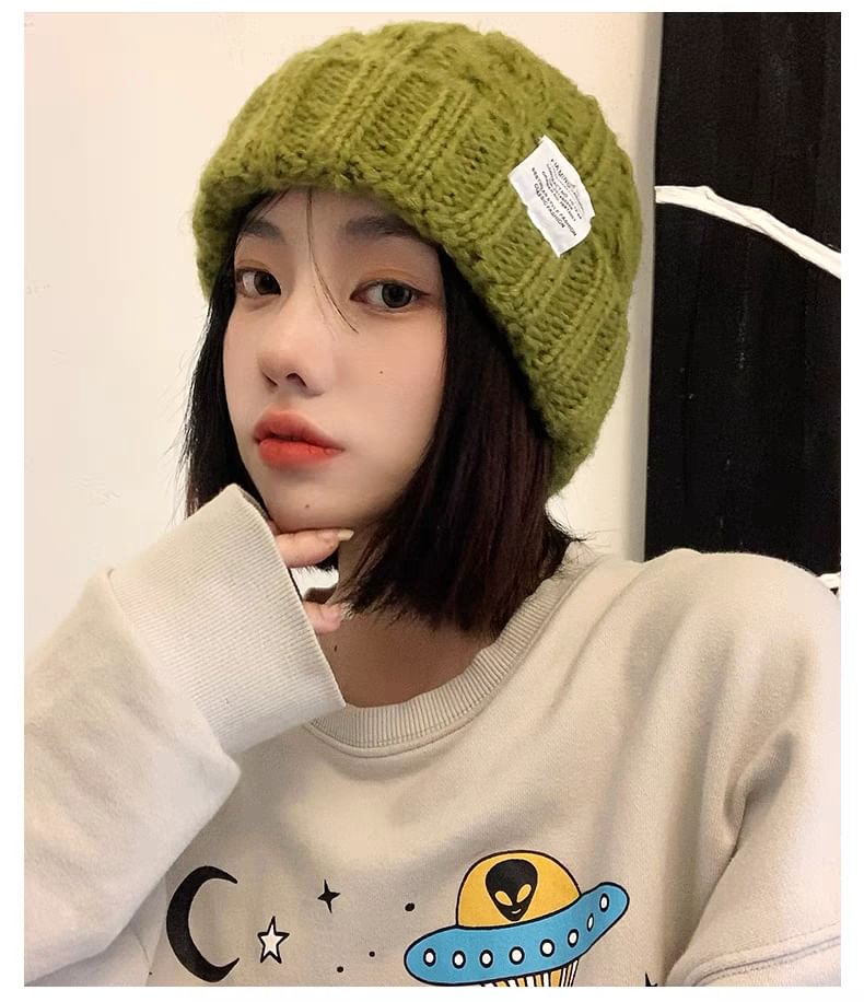 Fluffy Plain Ear Hat