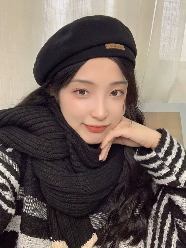 Wool Plain Beret Blend