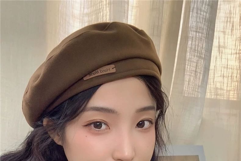 Wool Plain Beret Blend