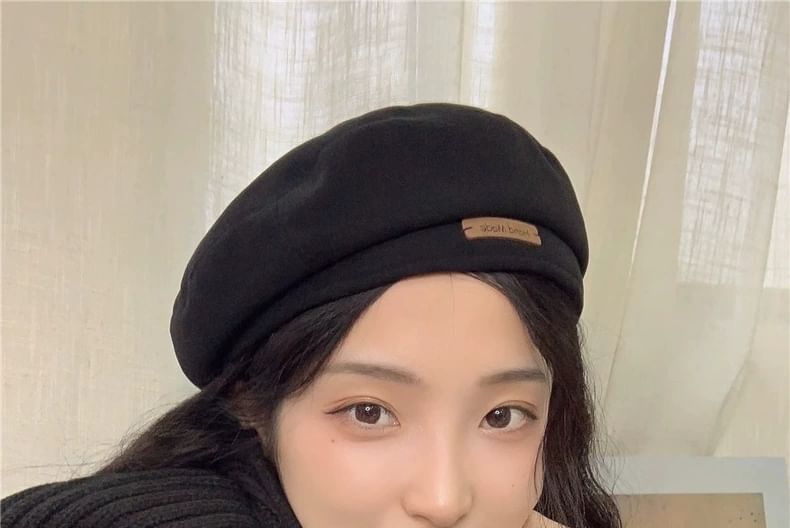 Wool Plain Beret Blend