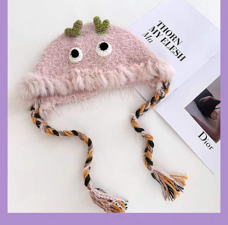 Animal Cartoon Fluffy Beanie