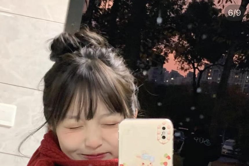 Knit Cable Plain Scarf