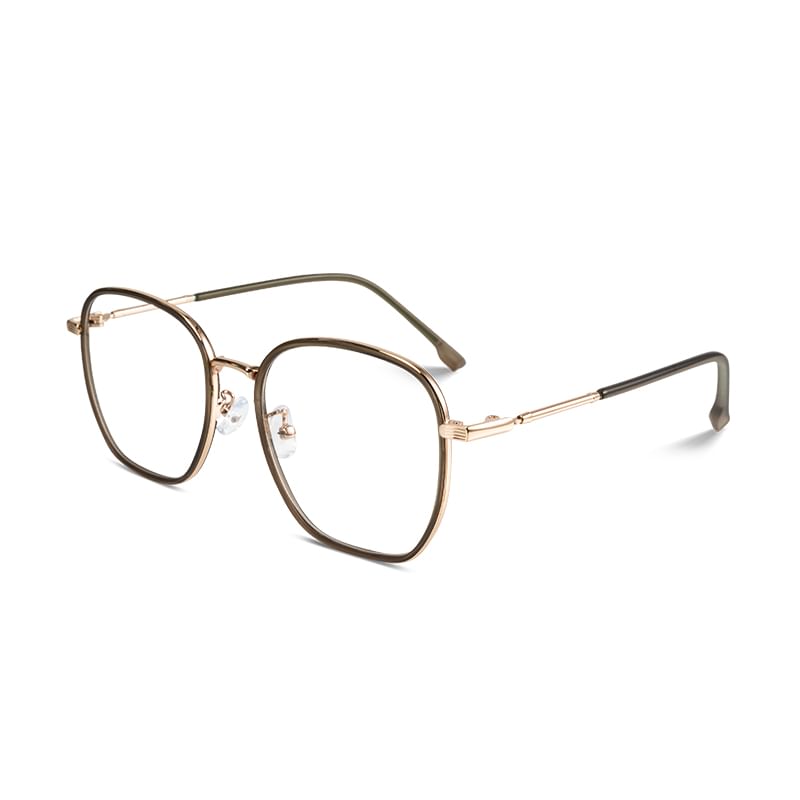 Frame Metal Glasses Square