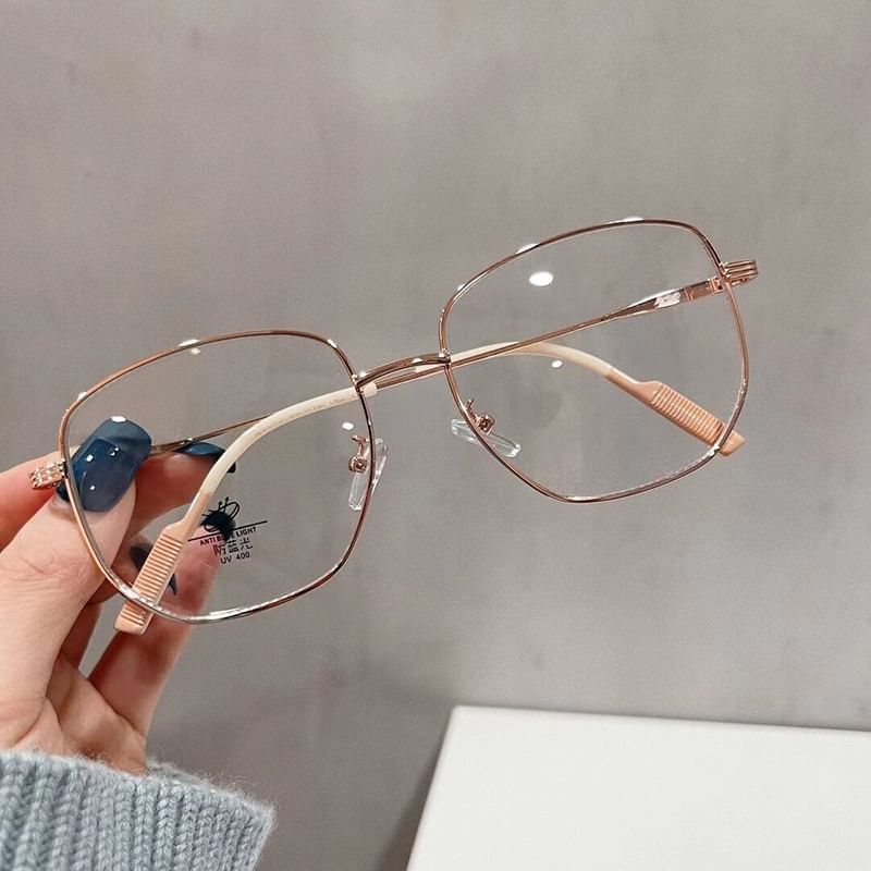 Square Plain Eyeglasses