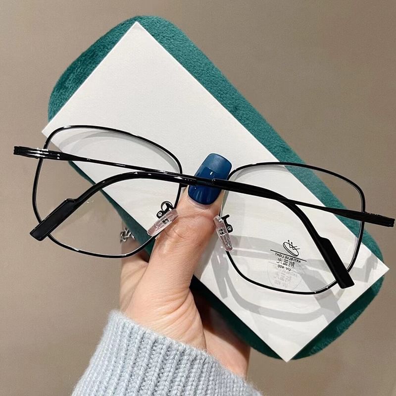 Square Plain Eyeglasses