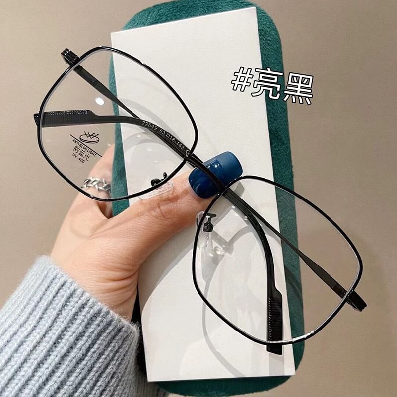 Square Plain Eyeglasses