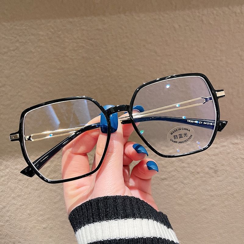 Plain Eyeglasses Square