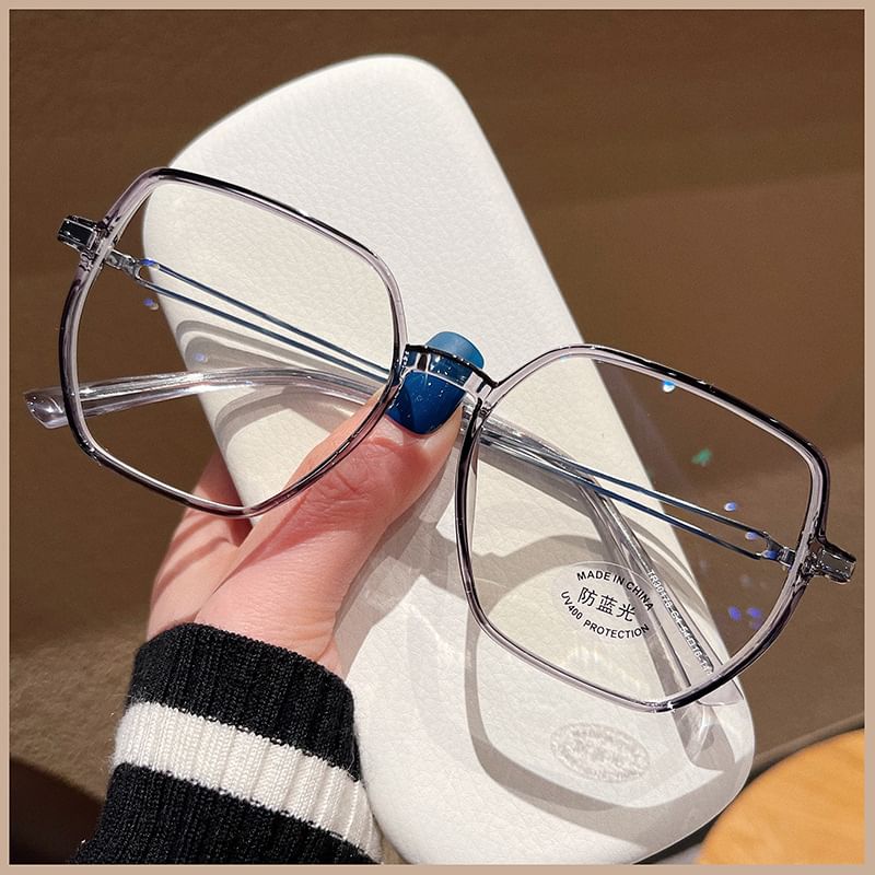 Plain Eyeglasses Square