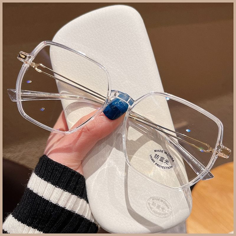 Plain Eyeglasses Square