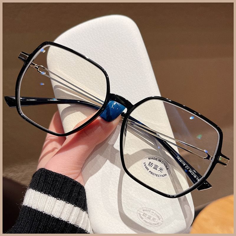 Plain Eyeglasses Square
