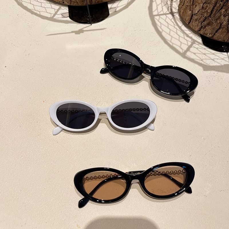 Plastic Sunglasses Oval