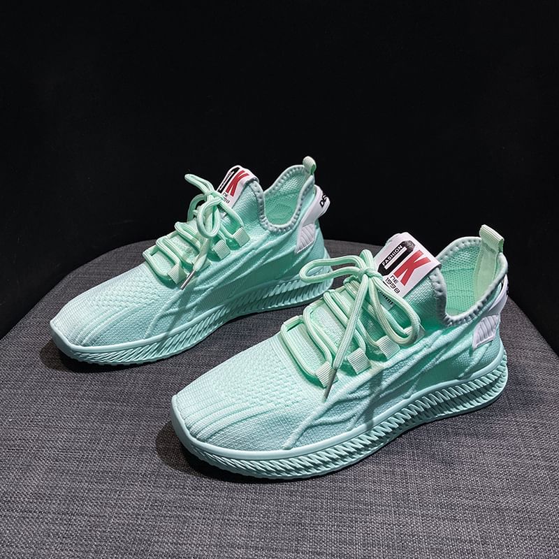 Sneakers Platform Knit