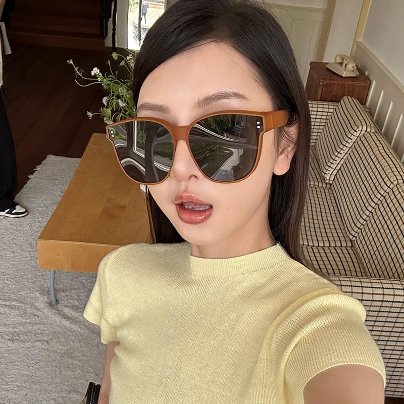 Polarized Round Sunglasses