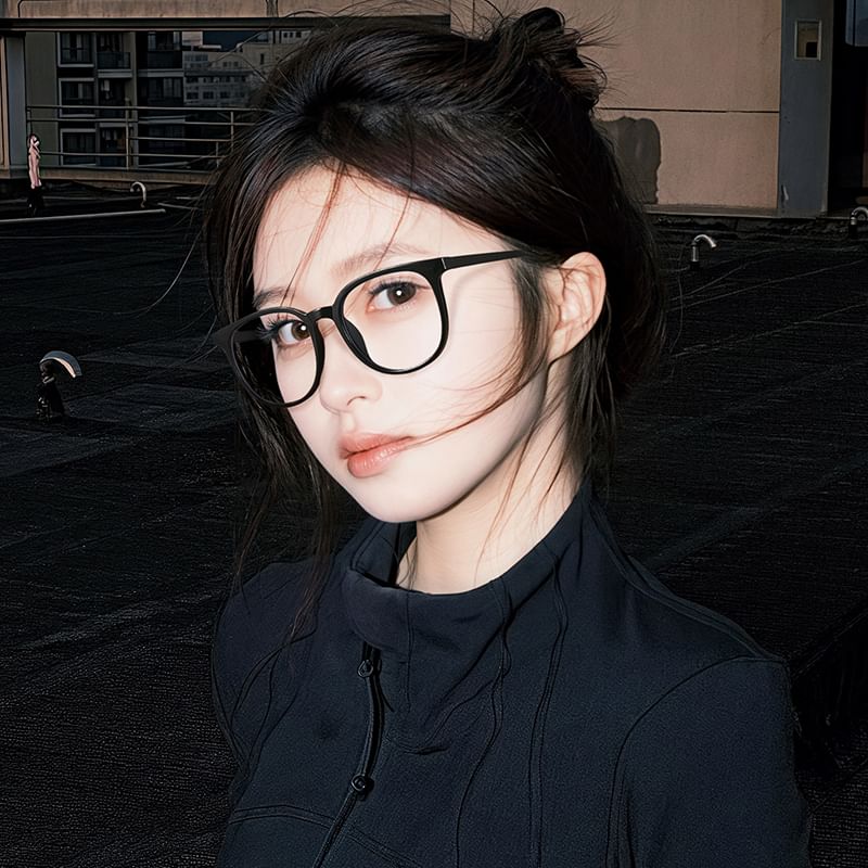 Light Round Blue Eyeglasses Blocking