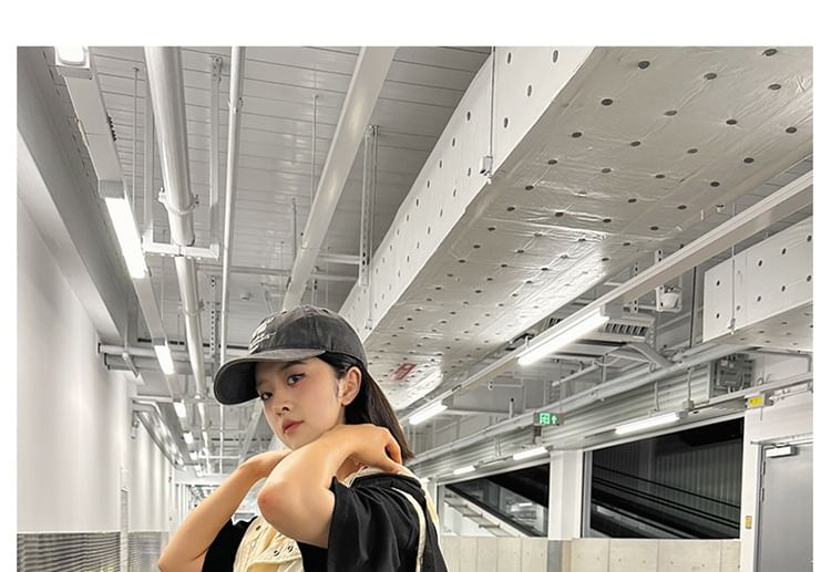 Nylon Bag Duffel Lettering