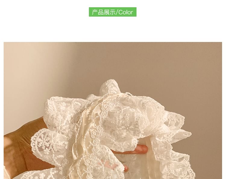 Lace Trim Hair Band