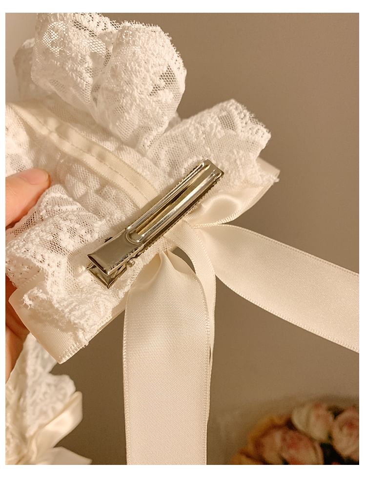 Lace Trim Hair Band