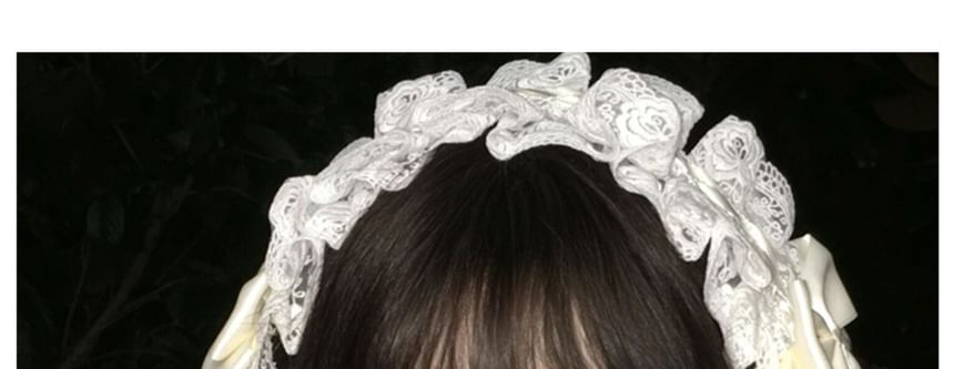 Lace Trim Hair Band