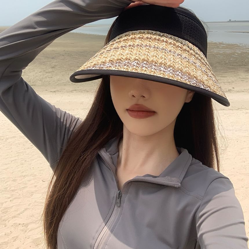 Sun Striped Visor