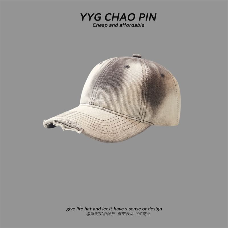 Tie Dye Denim Cap Baseball