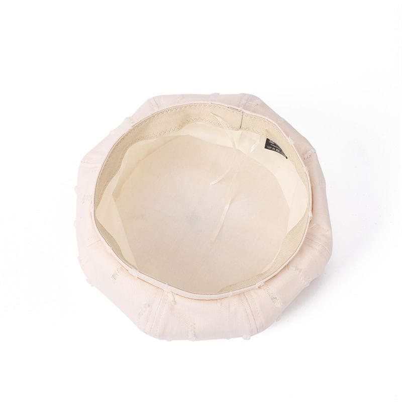 Beret Plain Distressed