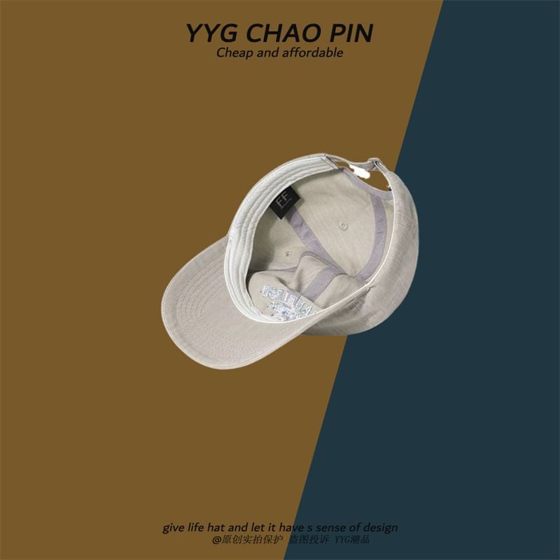 Cap Baseball Embroidered Letter