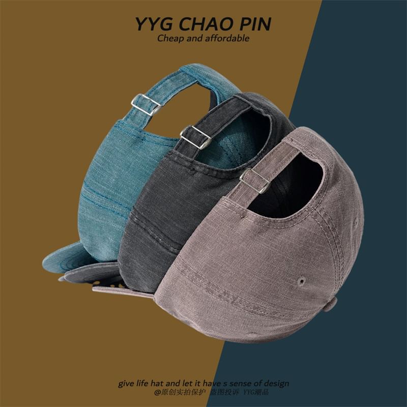 Cap Baseball Embroidered Letter