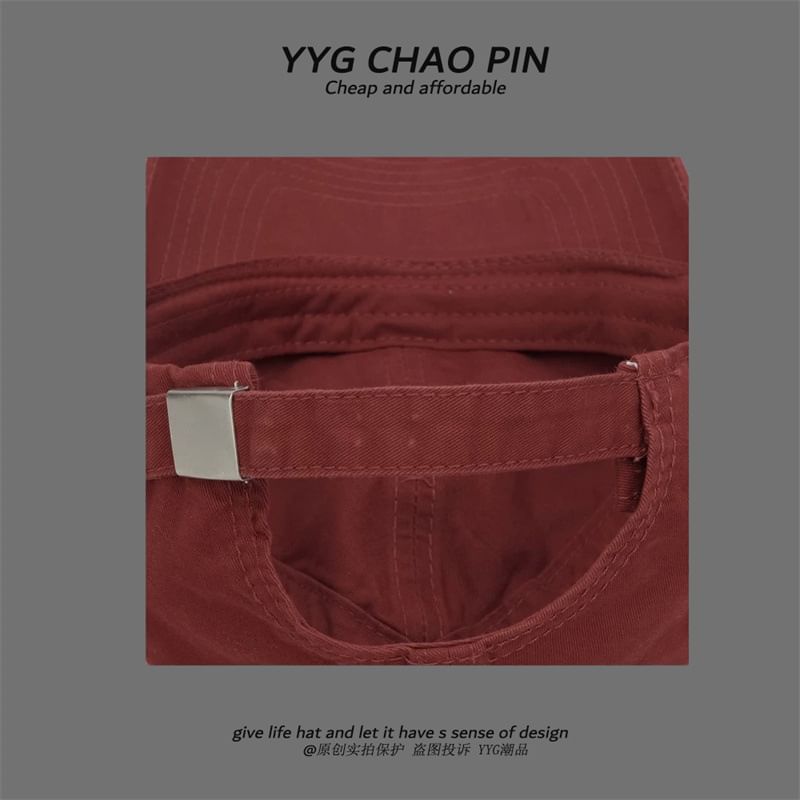 Cap Heart Embroidered Baseball