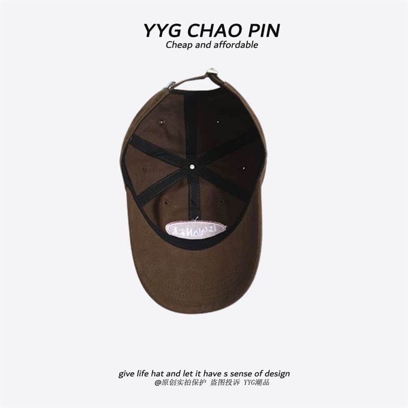 Embroidered Cap Letter Baseball