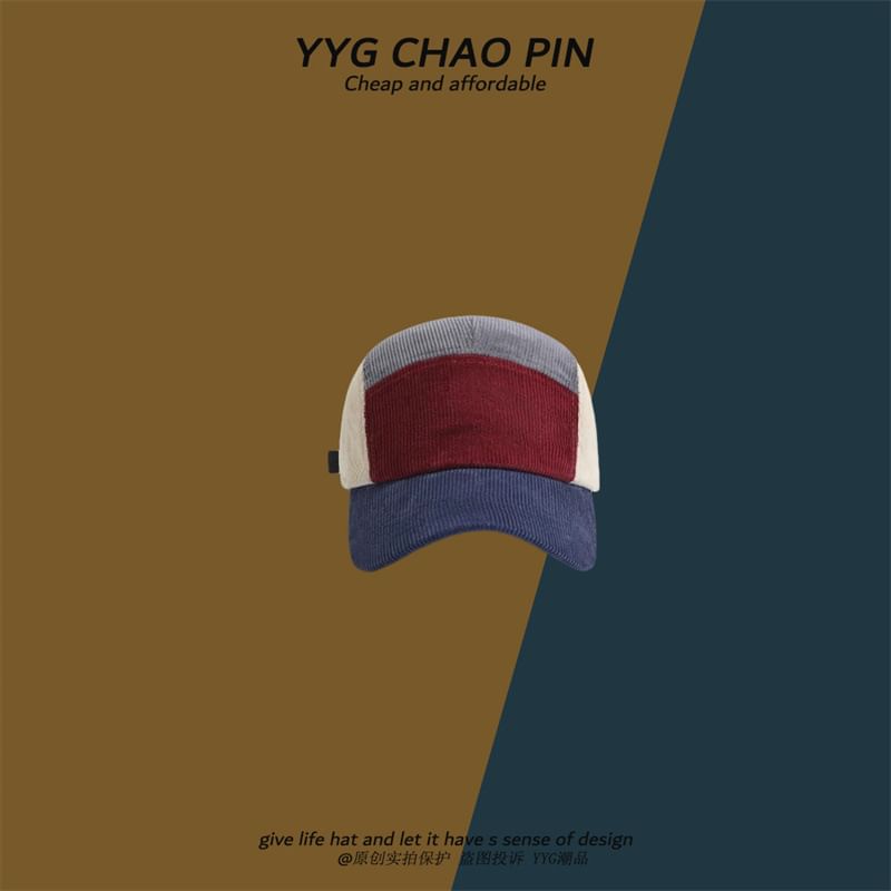 Baseball Cap Color Block