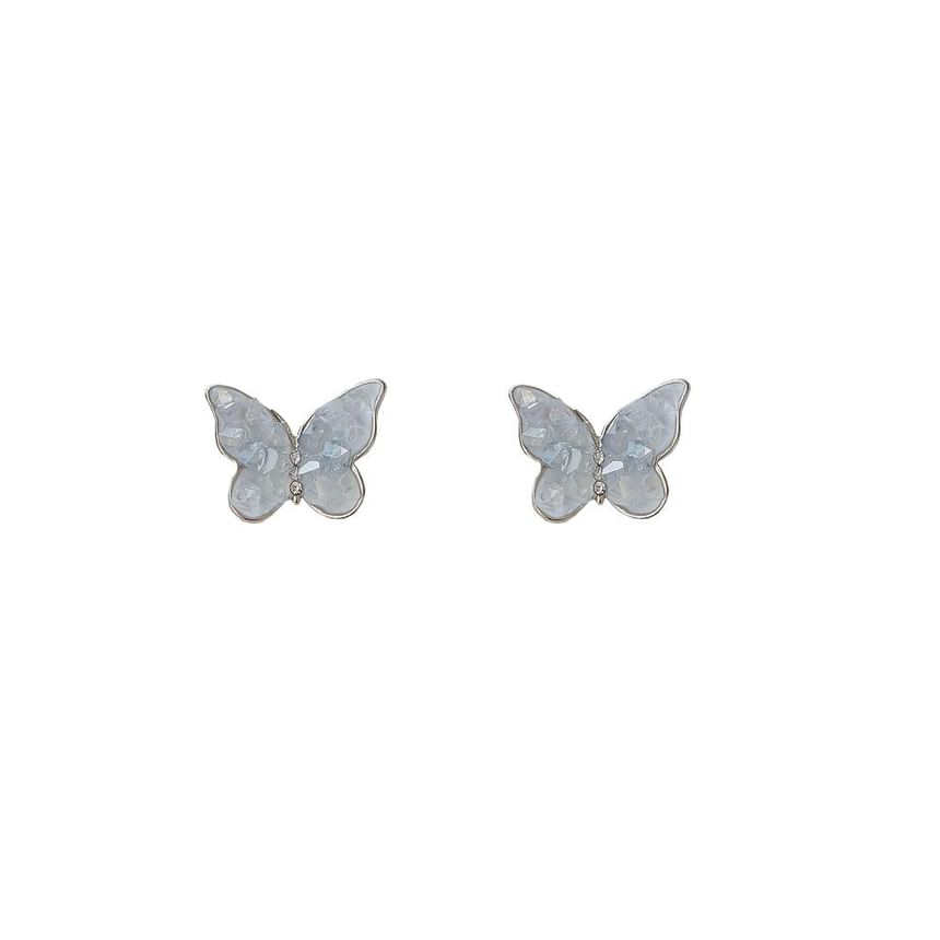 Clip-On / Butterfly Earring Faux Stud Crystal Ear