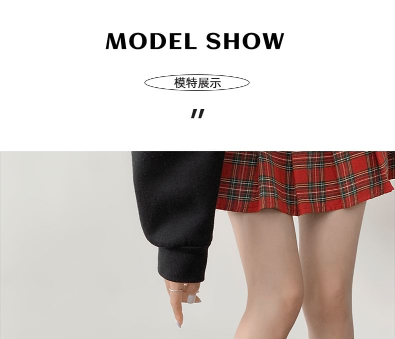 Platform Buckled Boots Plain Short