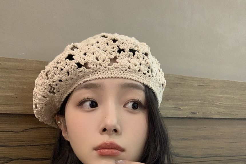 Crochet Beret Plain