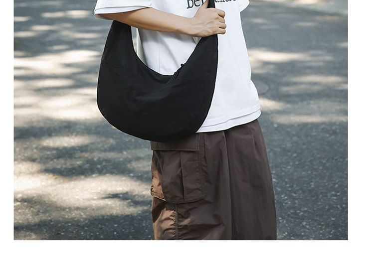 Plain Bag Nylon Crossbody