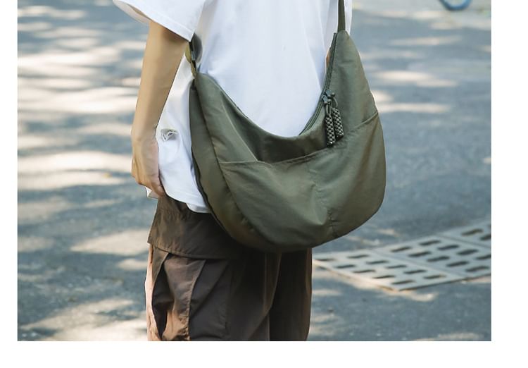 Plain Bag Nylon Crossbody