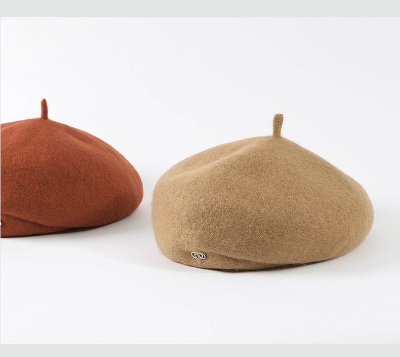 Plain Felt Beret