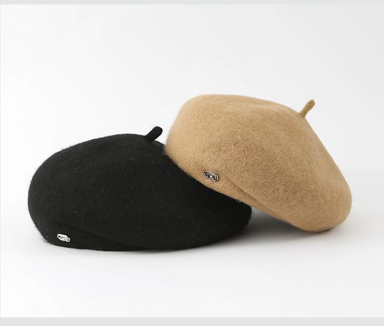 Plain Felt Beret