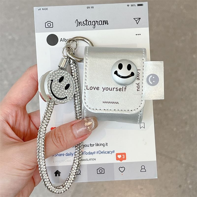 Smiley Strap / Lanyard AirPods / Pro Earphone Case Skin