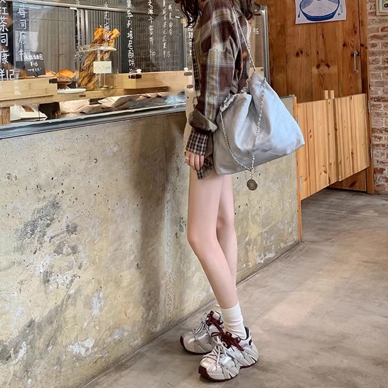 Platform Sneakers Lace-Up