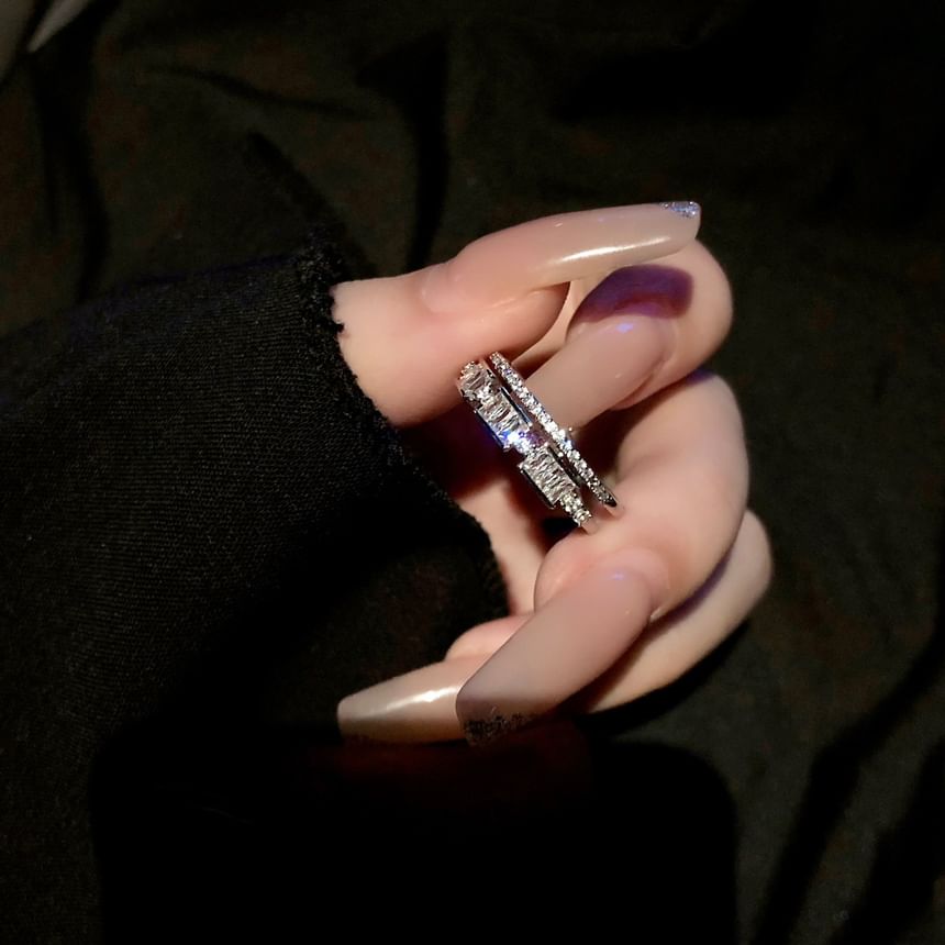 Rhinestone Designs) (Various Ring Alloy