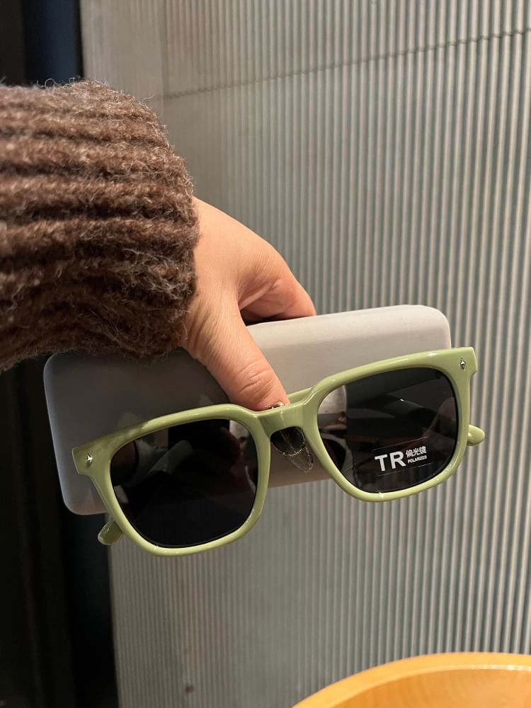 Square Frame Sunglasses Polarized