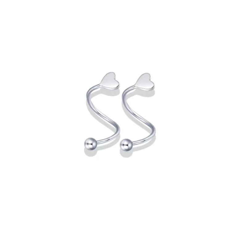 Star / Bead / Heart Alloy Ear Jacket