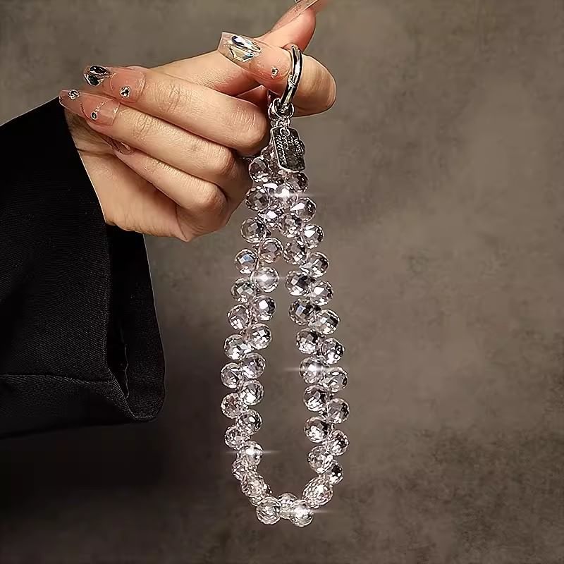 Strap Crystal Phone Faux