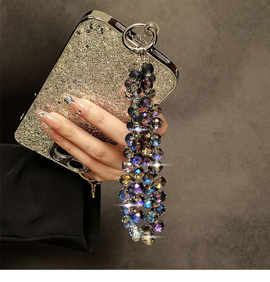 Faux Strap Crystal Phone
