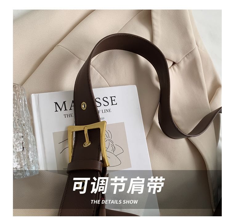 Bag Leather Faux Crossbody