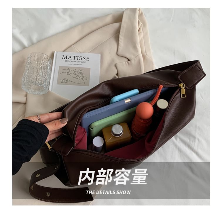 Bag Leather Faux Crossbody